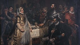 Gespräch | Katharina von Schwarzburg und Friedrich Schiller