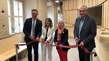 Neuer Servicebereich im Hauptgebäude von Schloss Schwarzburg eingeweiht Neuer Servicebereich im Hauptgebäude von Schloss Schwarzburg eingeweiht