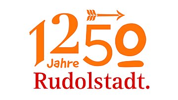 Logo for the “1,250 Years of Rudolstadt” city anniversary. Logo for the “1,250 Years of Rudolstadt” city anniversary.